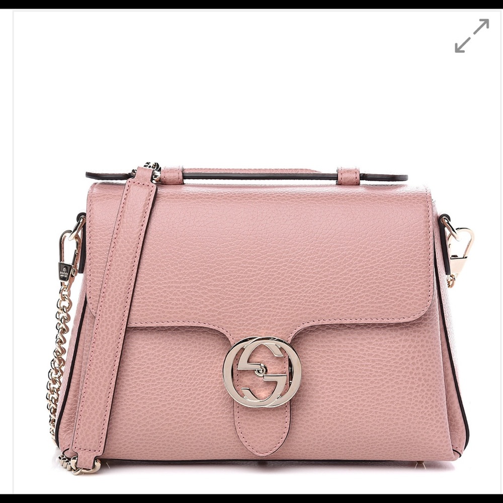 Authentic Gucci women leather handbag